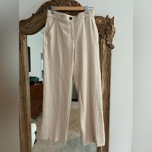 H&M linen blend dress pants